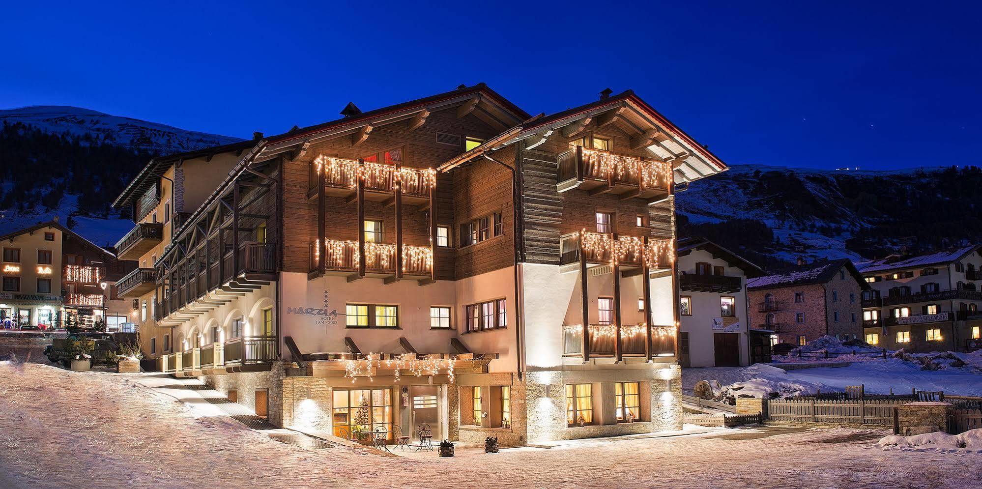 Hotel Marzia Livigno Eksteriør bilde